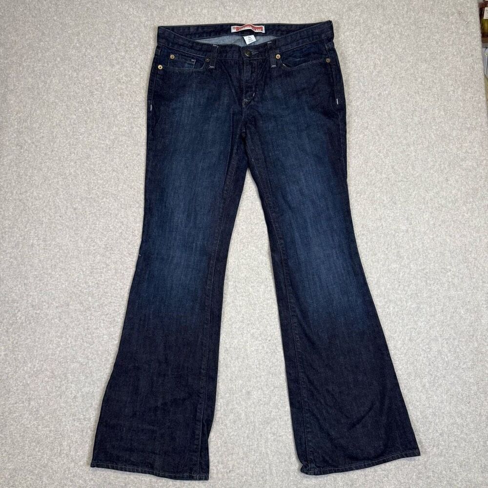 GAP premium flare jeans dark wash women’s 10 regular festival hippie retro
